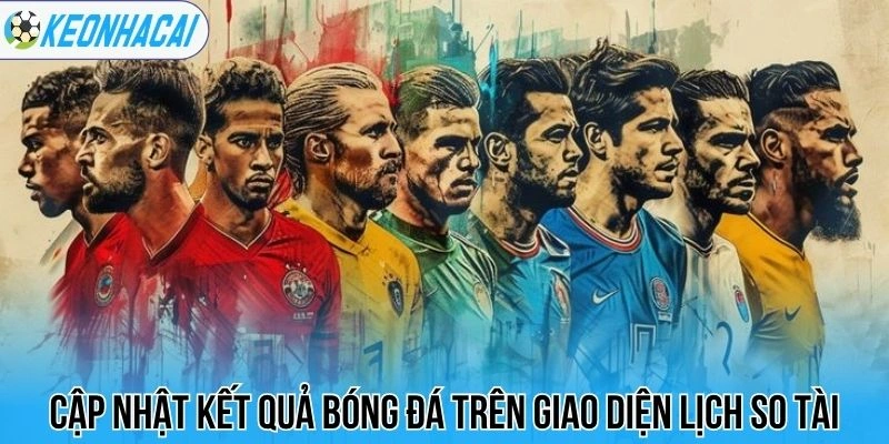 Lịch thi đấu bóng đá hôm nay 115 Cập nhật kết quả bóng đá trên giao diện lịch so tài